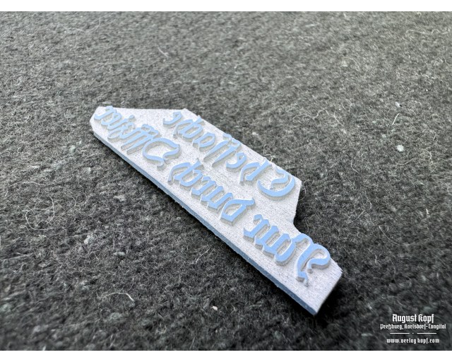 Rubber stamp: Chefsache Nur durch Offizier
