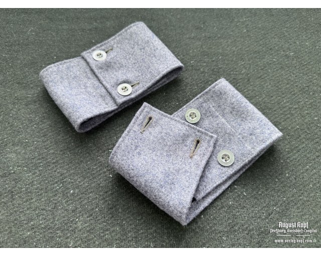 German WW1 gaiters - M08 Hechtgrau