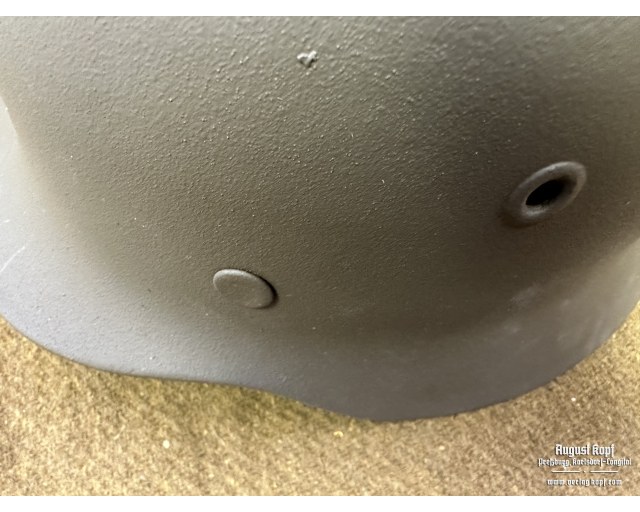 Original M40 ET64 Feldgrau WH/SS stahlhelm