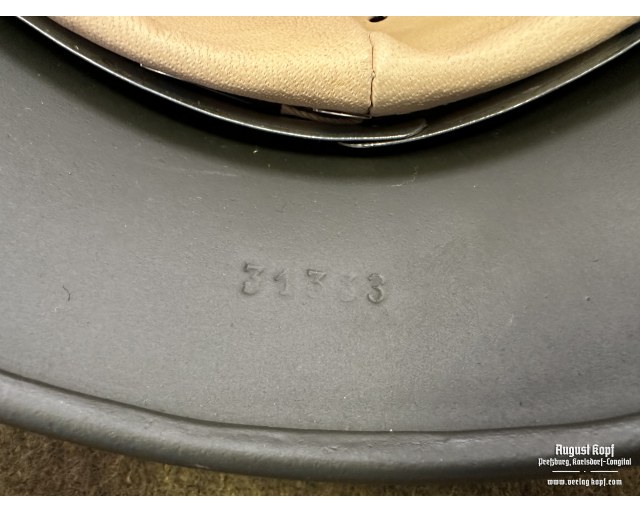 Original M40 EF62 Schiefergrau WH SingleDecal stahlhelm