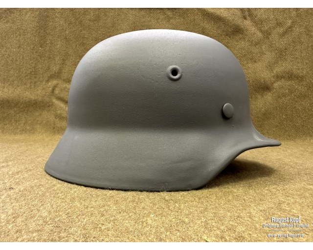 Original M40 EF62 Schiefergrau WH SingleDecal stahlhelm
