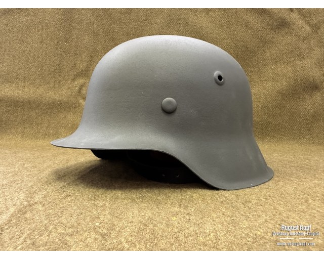 Original M42 hkp64 Schiefergrau WH/SS stahlhelm