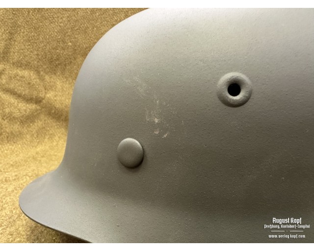 Original M42 NS64 Schiefergrau WH/SS stahlhelm