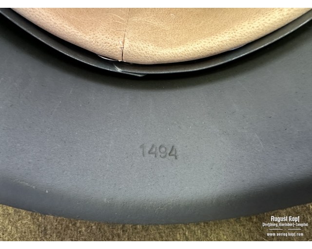 Original M42 ET64 Schiefergrau WH/SS stahlhelm