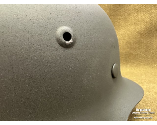 Original M42 hkp62 Schiefergrau WH/SS stahlhelm