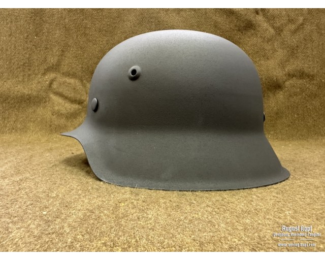 Original M42 hkp62 Schiefergrau WH/SS stahlhelm