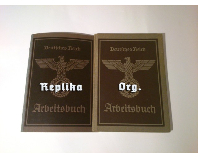 Deutsches Reich Arbeitsbuch v.2