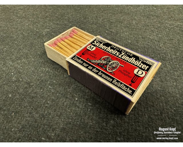 Matches box - WW1 Deutsche Sicherheits Hölzer