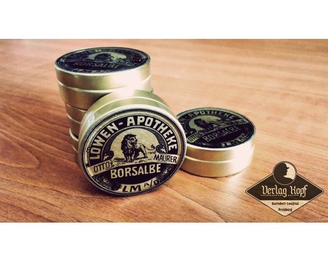 Borsalbe - Löwen cream tin