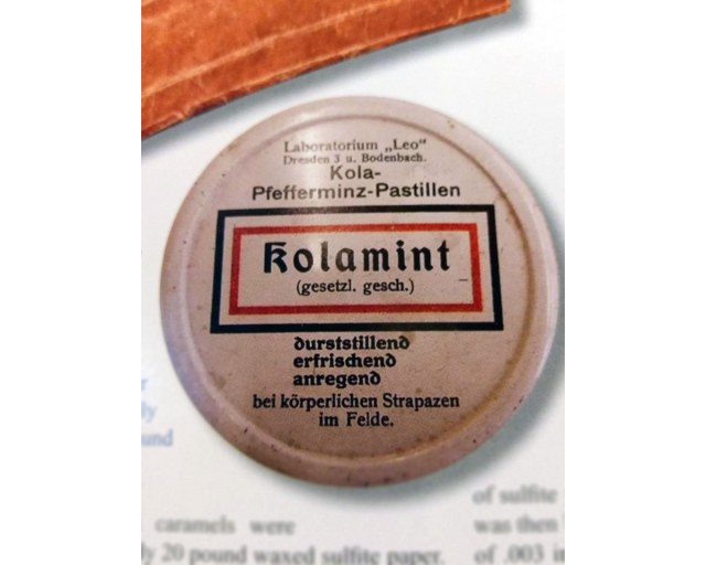 Kolamint sticker - Field-energy pastilles