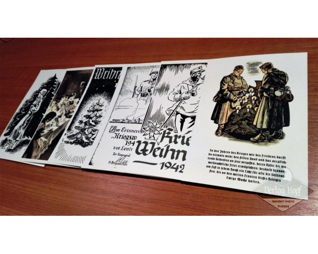 German Postcards set #4 Weihnachten (6 pcs.)