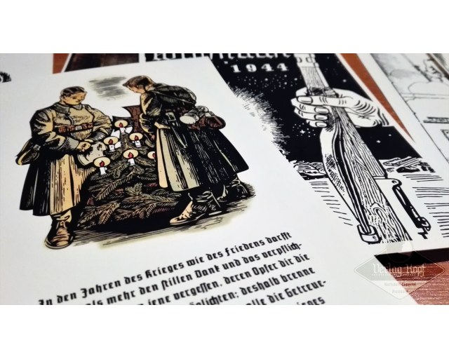 German Postcards set #4 Weihnachten (6 pcs.)
