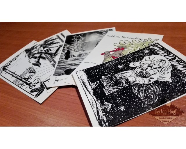 German Postcards set #5 Weihnachten (5 pcs.)