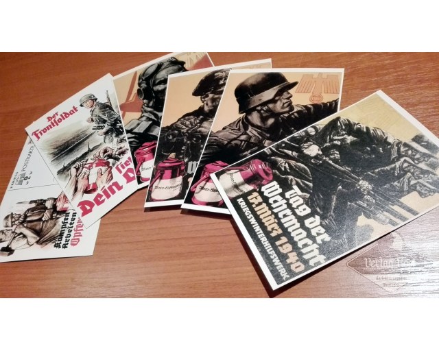 German Postcards set #9 WHW (6 pcs.)