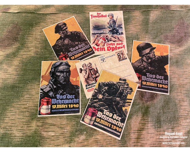 German Postcards set #9 WHW (6 pcs.)