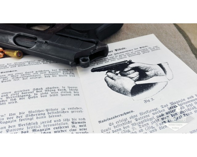 Die Walther-Polizeipistolen PP. und PPK.
