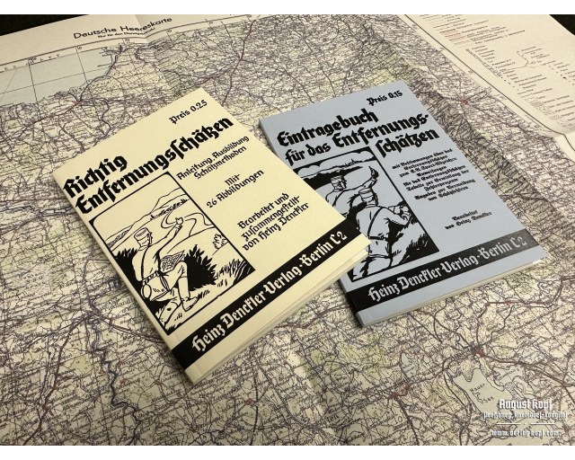 Richtig Entfernungsschätzen + Eintragebuch