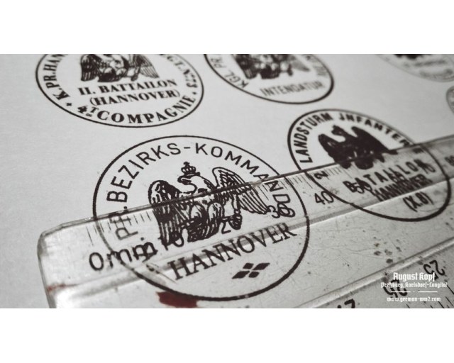 Custom stamps - standard round