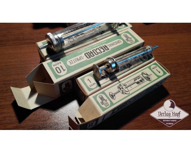 Genuine syringe 10ml in repro box