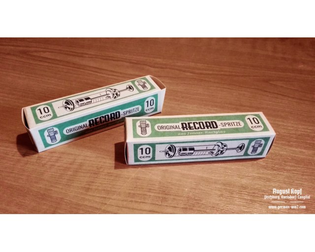Genuine syringe 10ml in repro box