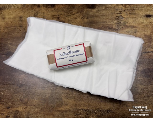 Zellstoffwatte 25g