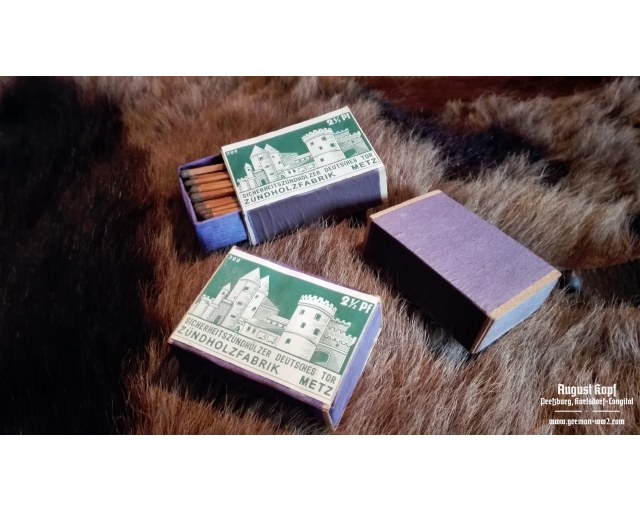 Matches box - Zündholzfabrik Metz