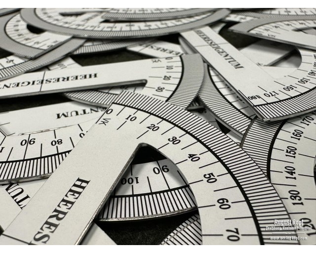 Heeres Winkelmesser - small mapcase goniom.