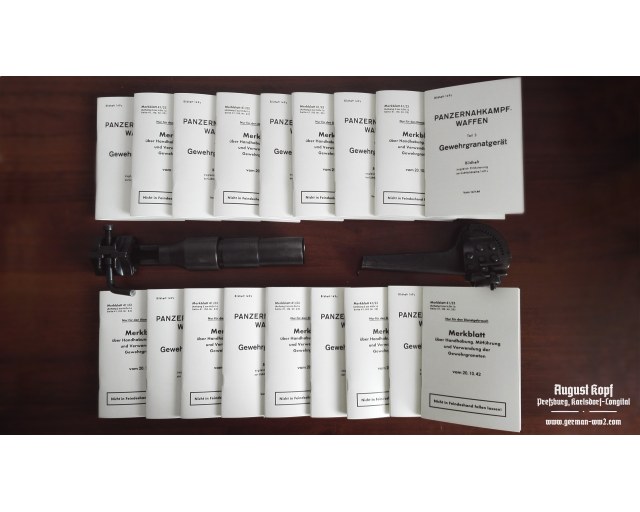 Gewehr Granatwerfer handbooks