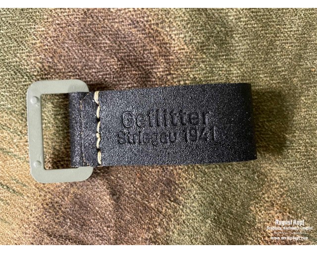 Leather belt loop repro 1piece steel