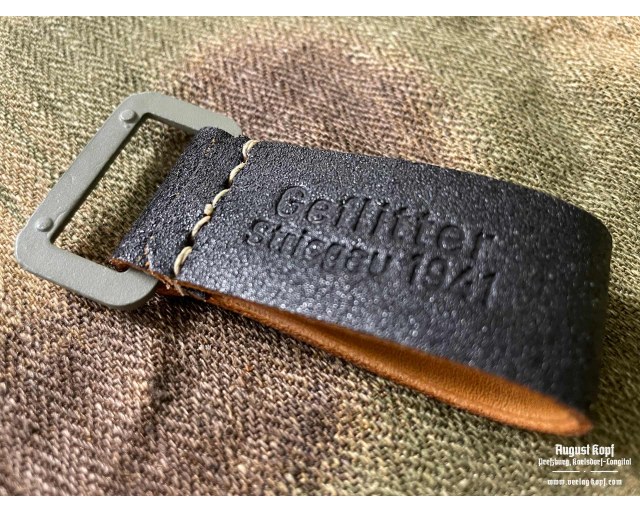 Leather belt loop repro 1piece steel