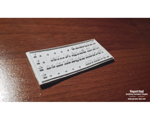 Rubber stamp: Soldbuch Gas Protection