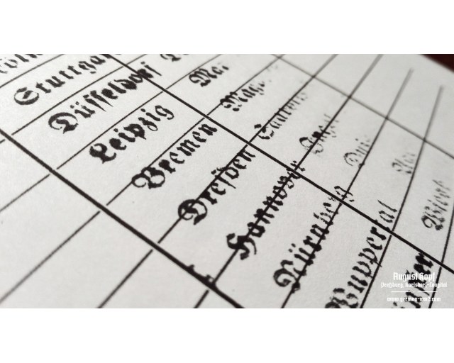 Rubber stamp: Important Cities 30pcs