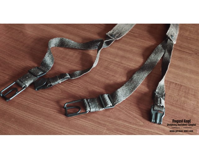 Army surplus tropical suspenders