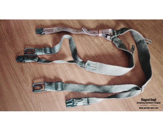 Army surplus tropical suspenders