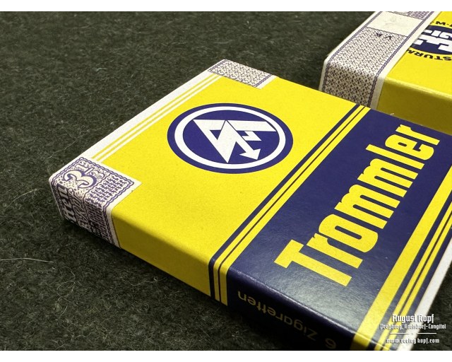 Trommler Zigaretten Box #1 empty sealed