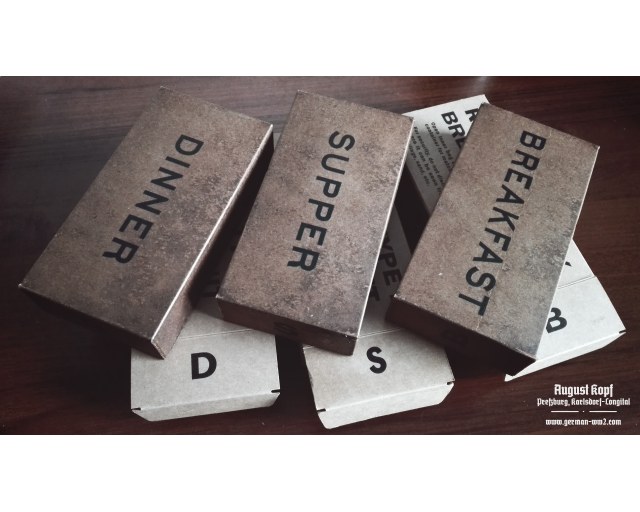 K RATION - Type I Set
