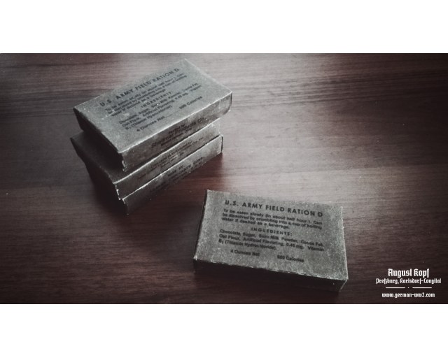 US 4OZ Chocolate Ration D