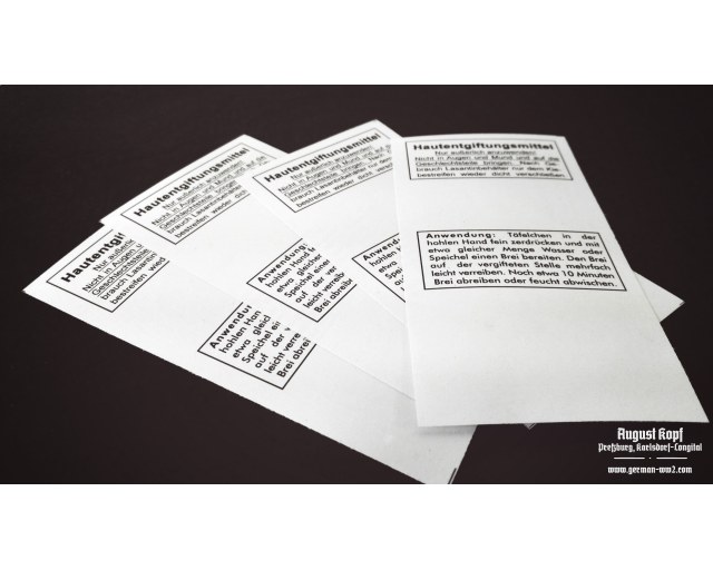 Losantin labels 2pcs