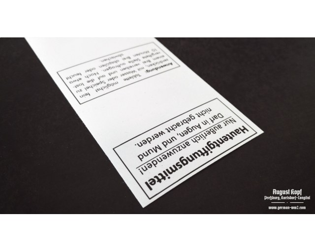 Losantin labels 2pcs
