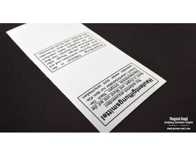 Losantin labels 2pcs