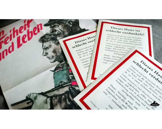 Poster set 'Unsere Straße seit 1945'