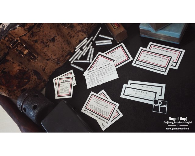 Brennzünder 24 labels