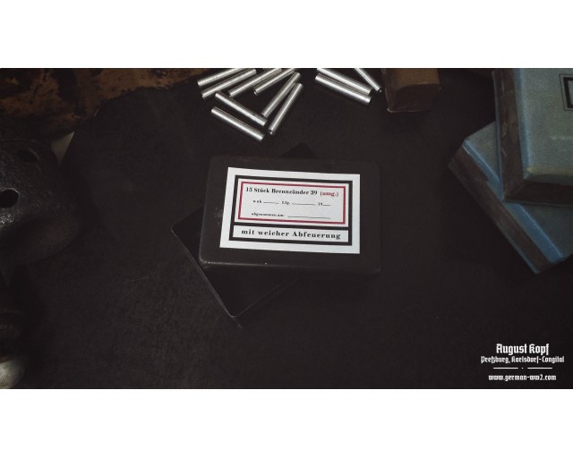 Brennzünder 39 labels