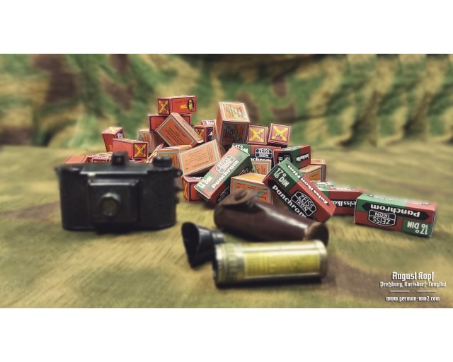Vintage camera film box type I.