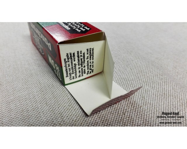 Vintage camera film box type III.