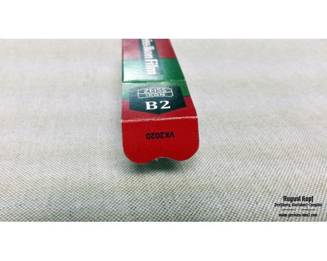 Vintage camera film box type III.