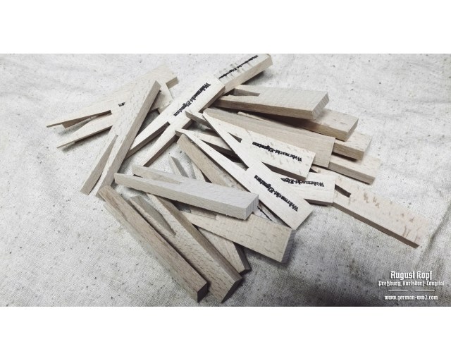 Wehrmacht cloth pegs SET 20pcs