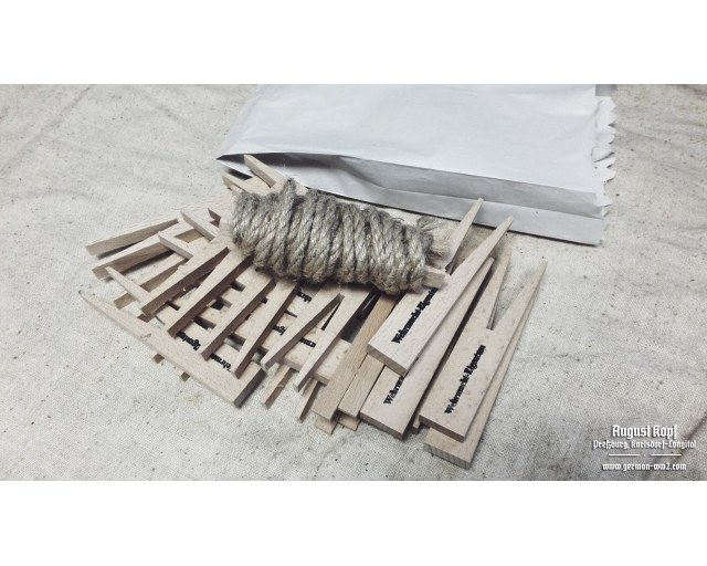 Wehrmacht cloth pegs SET 20pcs