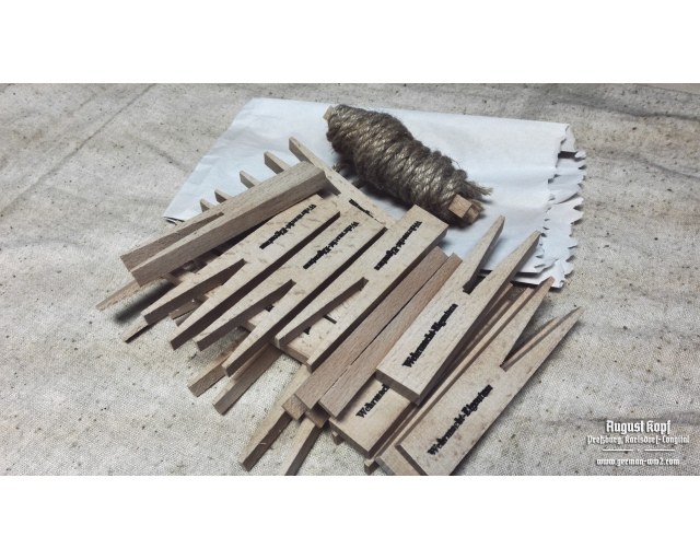Wehrmacht cloth pegs SET 20pcs