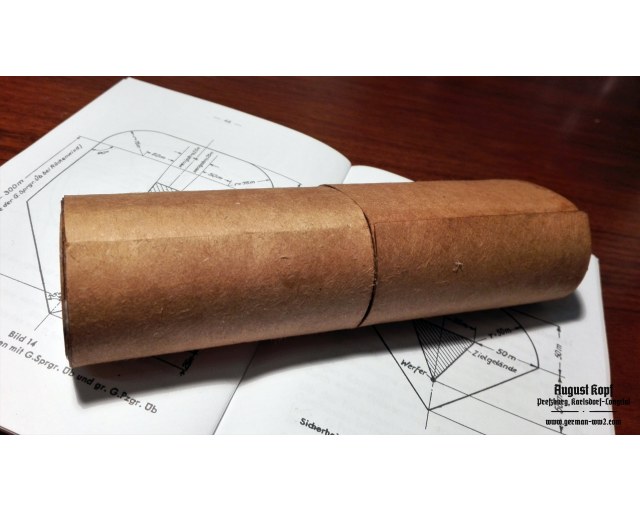 Gewehr-Sprenggranate cardboard case